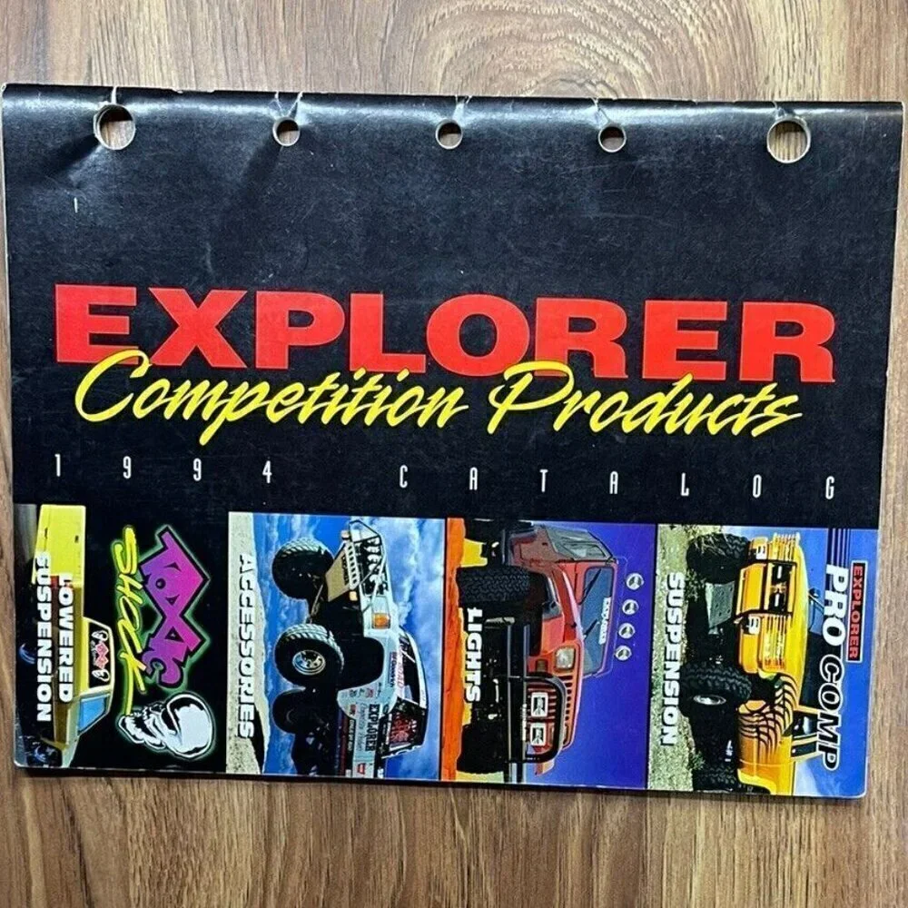 4 Wheel Off-Road Magazine 1994 Explorer Competition prod. California USA Catalog